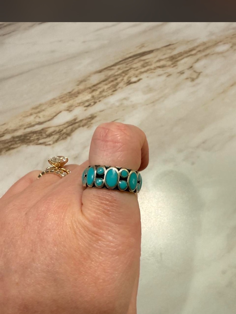 Turquoise ring - Picture 2 of 4